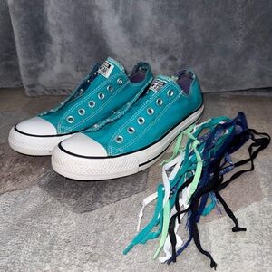 Converse All Star Women's Athletic Canvas Sneakers Size 10 (Pre-Owned)